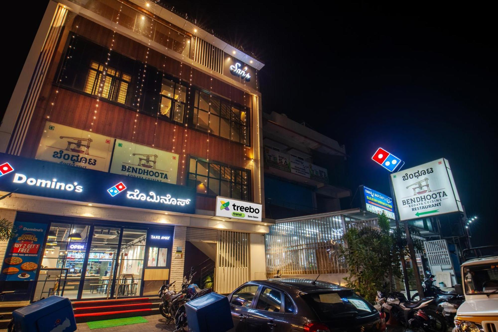 Hotel Treebo Sans Sarav Kushalnagar Madikeri Esterno foto